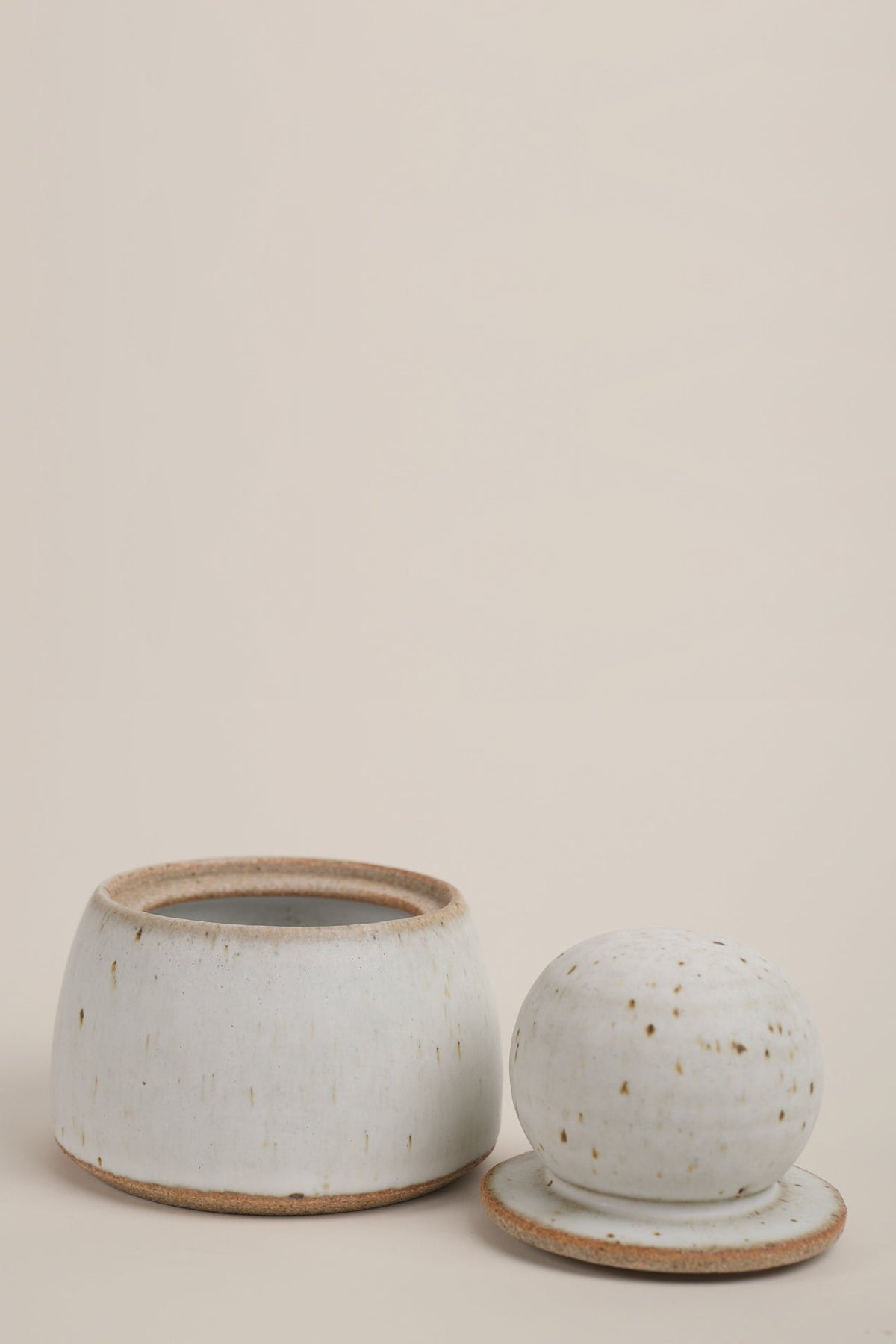 Alabaster Stash Jar: Medium