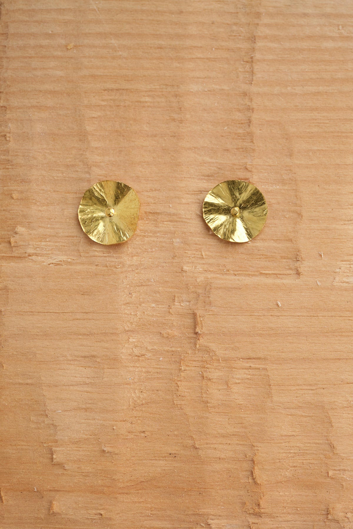 Medium Foil Flower Studs