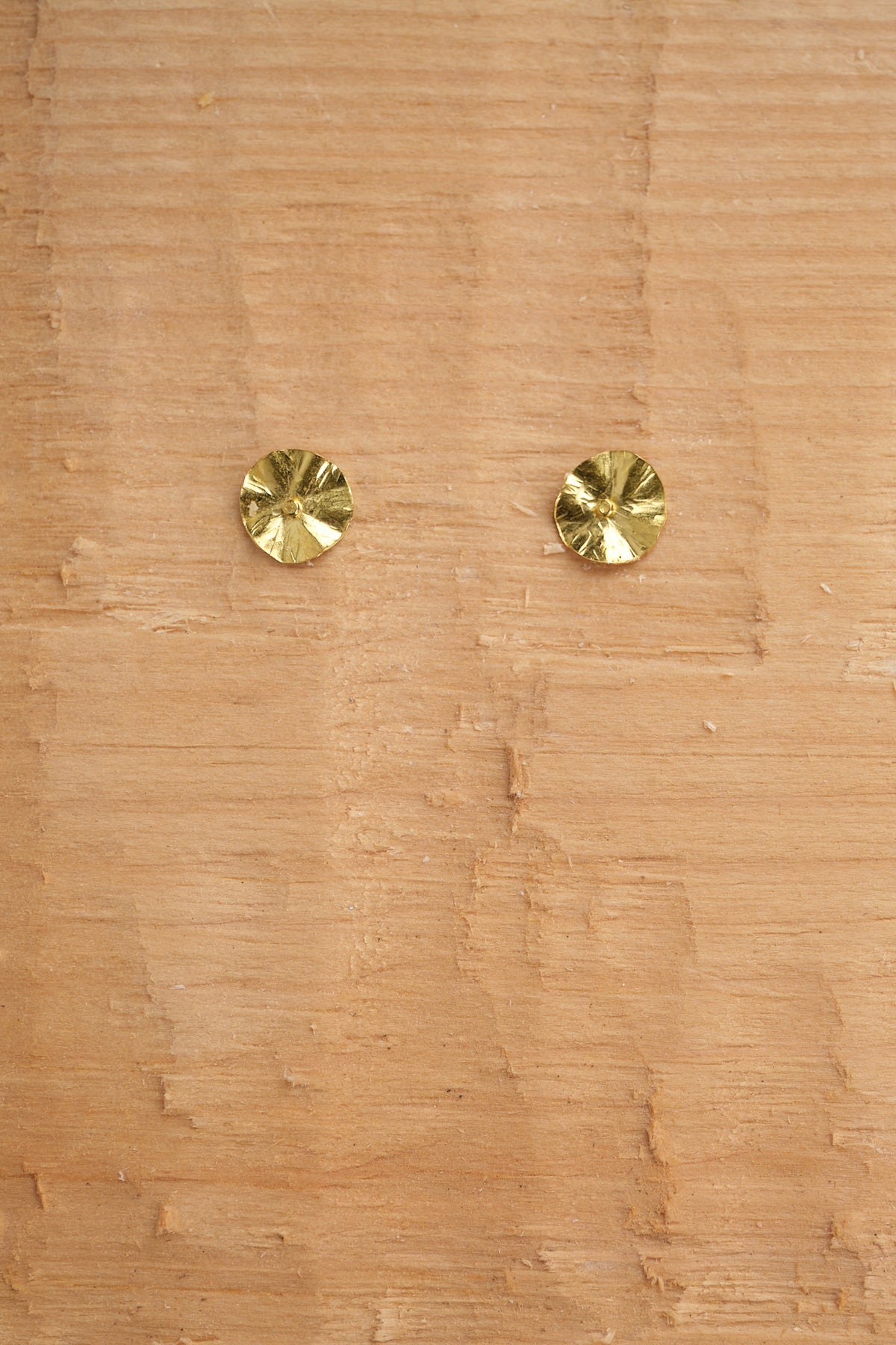 Small Foil Flower Studs