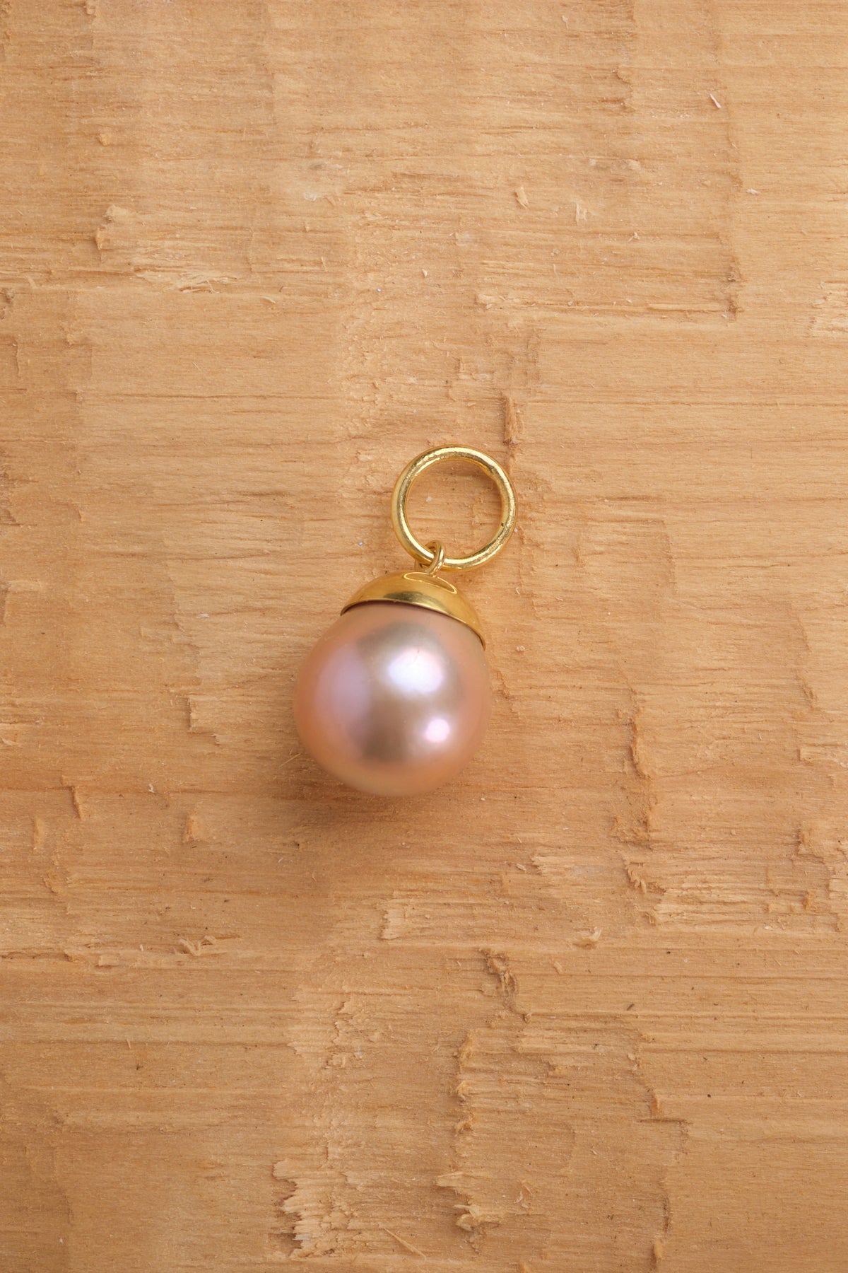 Pink Pearl Drop Pendant