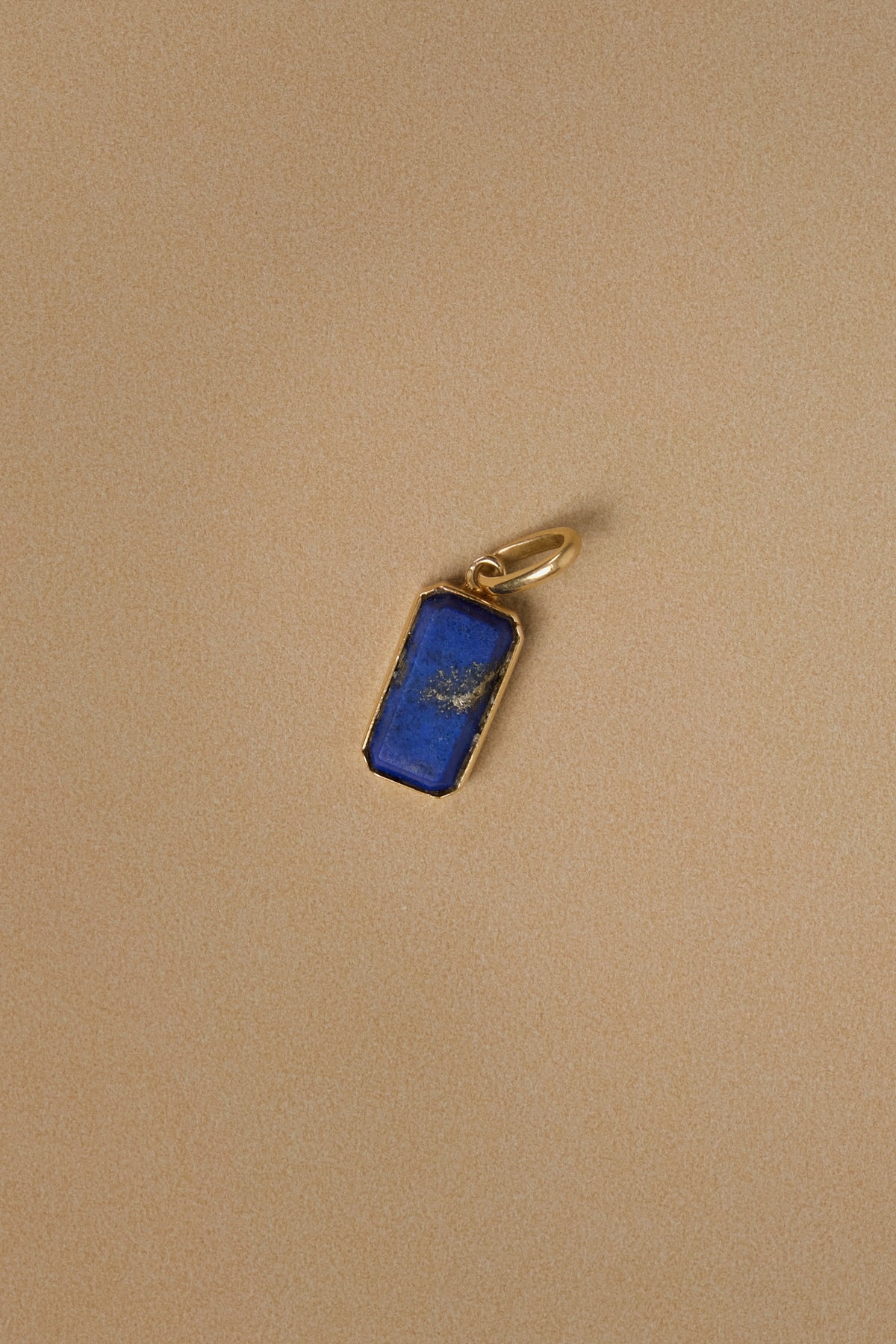 14K Lapis Pendant
