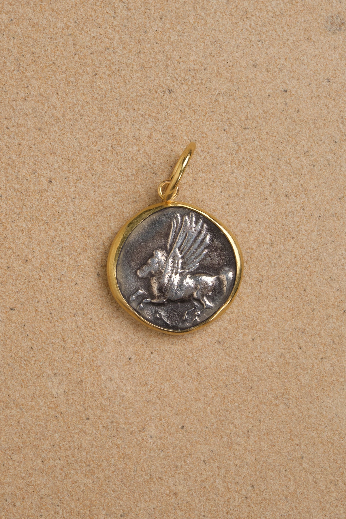 Pegasus Coin Pendant