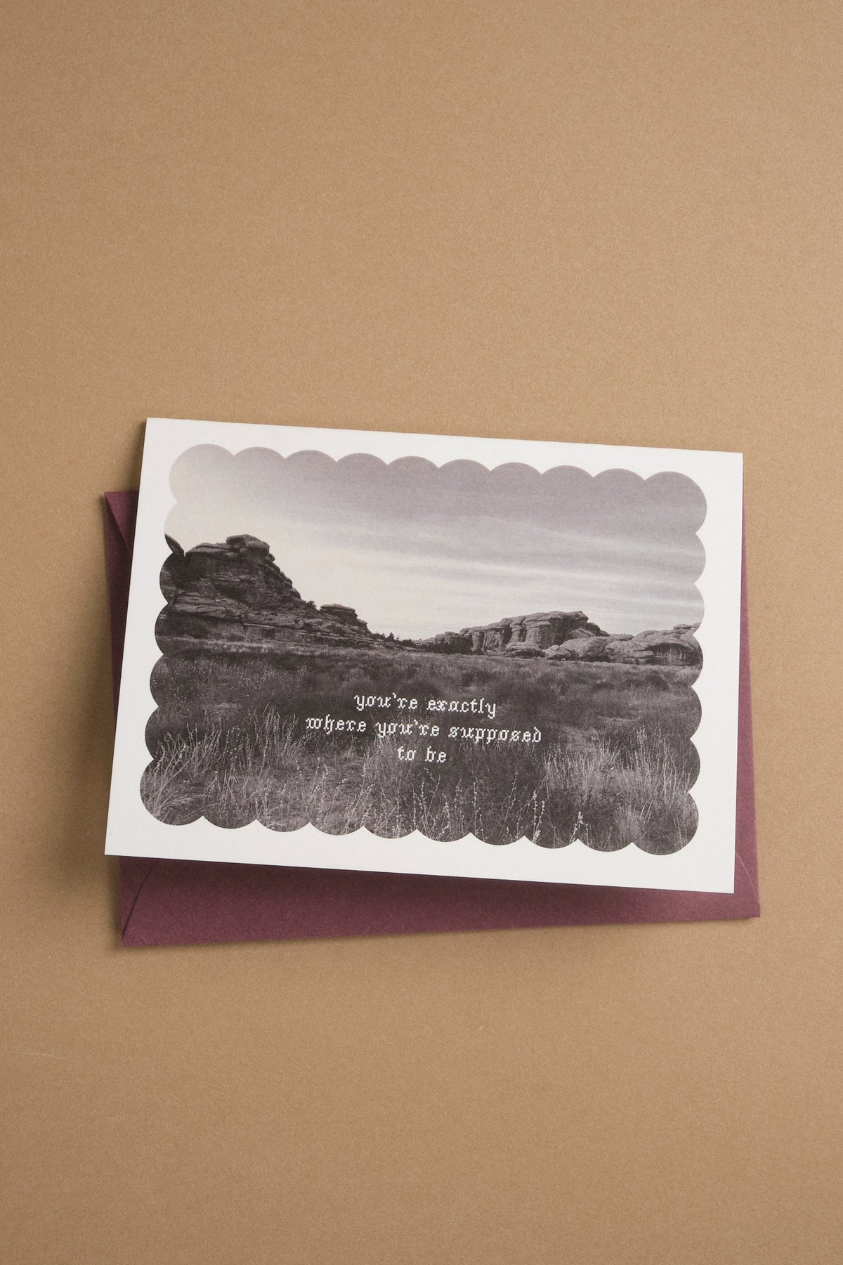 Supposed To Be card
