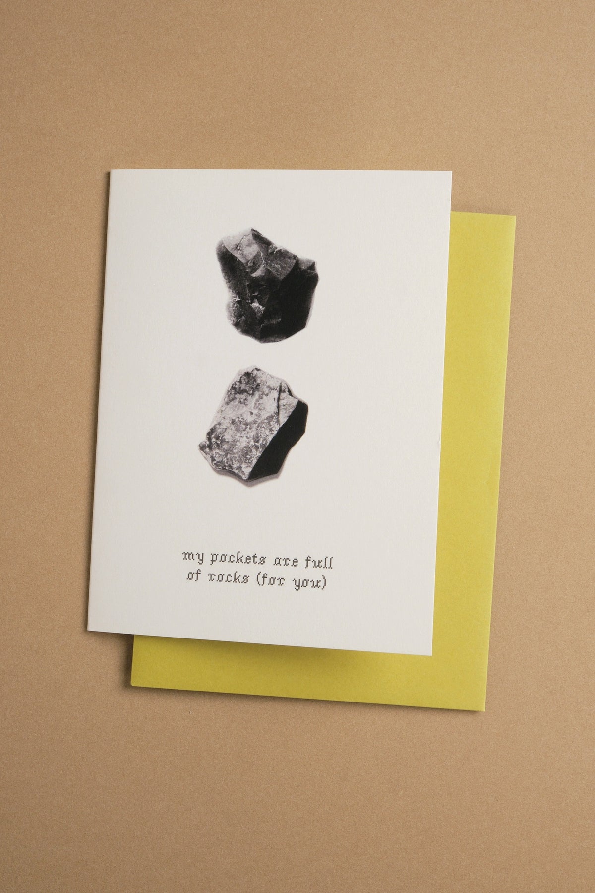 Pockets Full of Rocks card