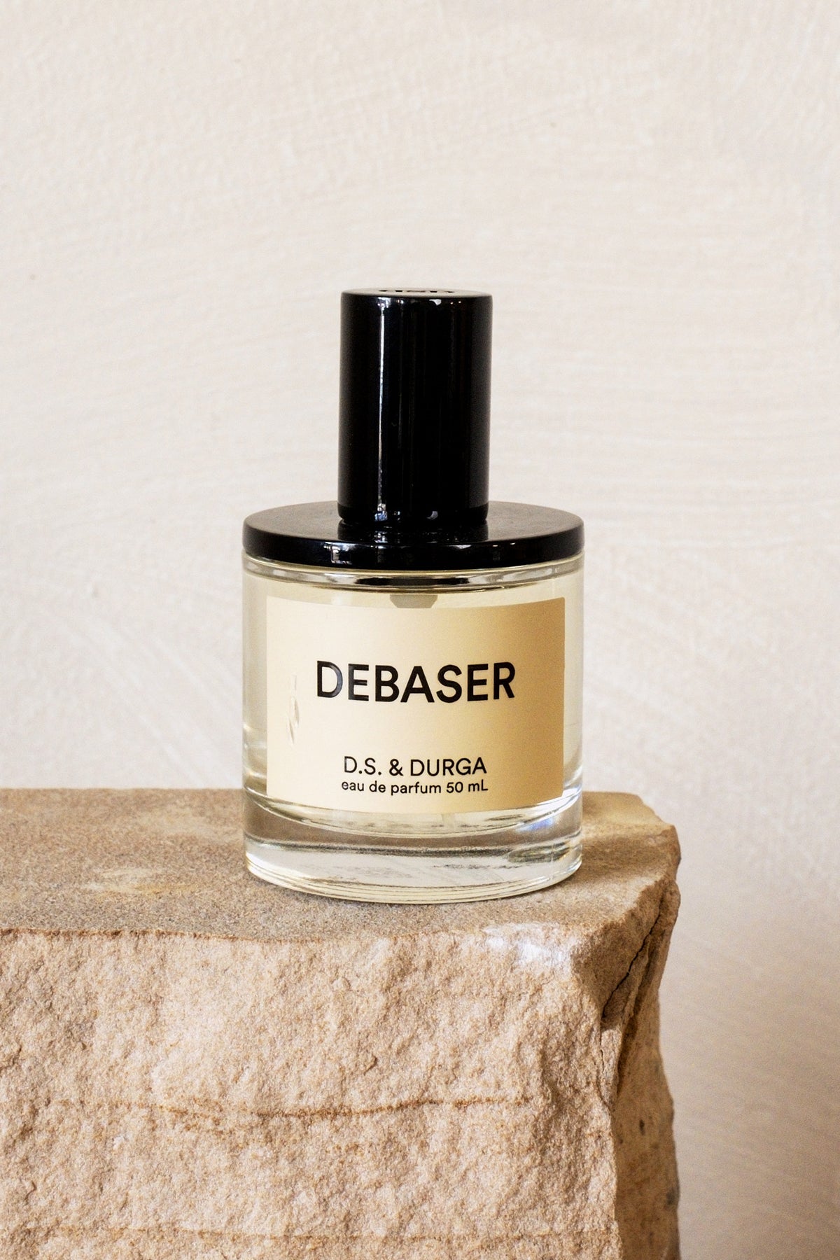 D.S. & Durga Debaser perfume on stone