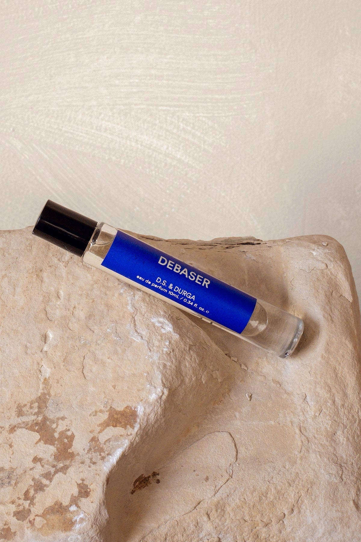 D.S. & Durga Debaser pocket perfume on stone