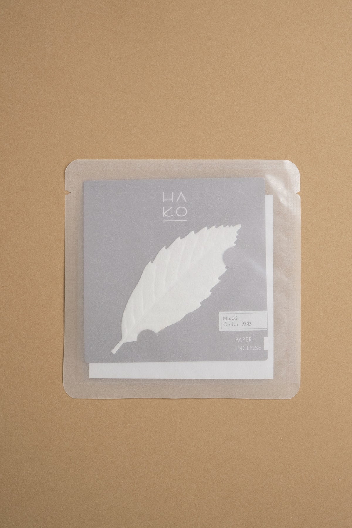 HA KO paper incense Cedar