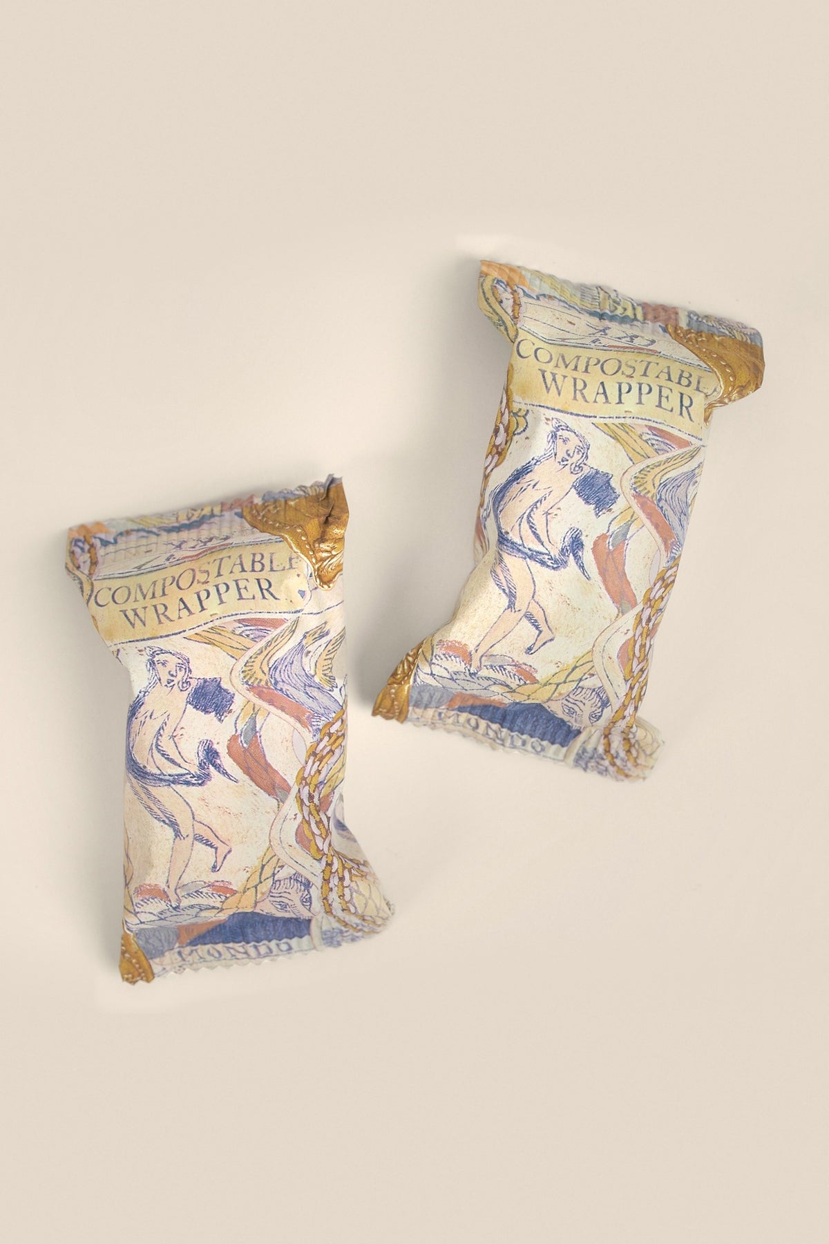 Loco Love twin pack in compostable wrapper