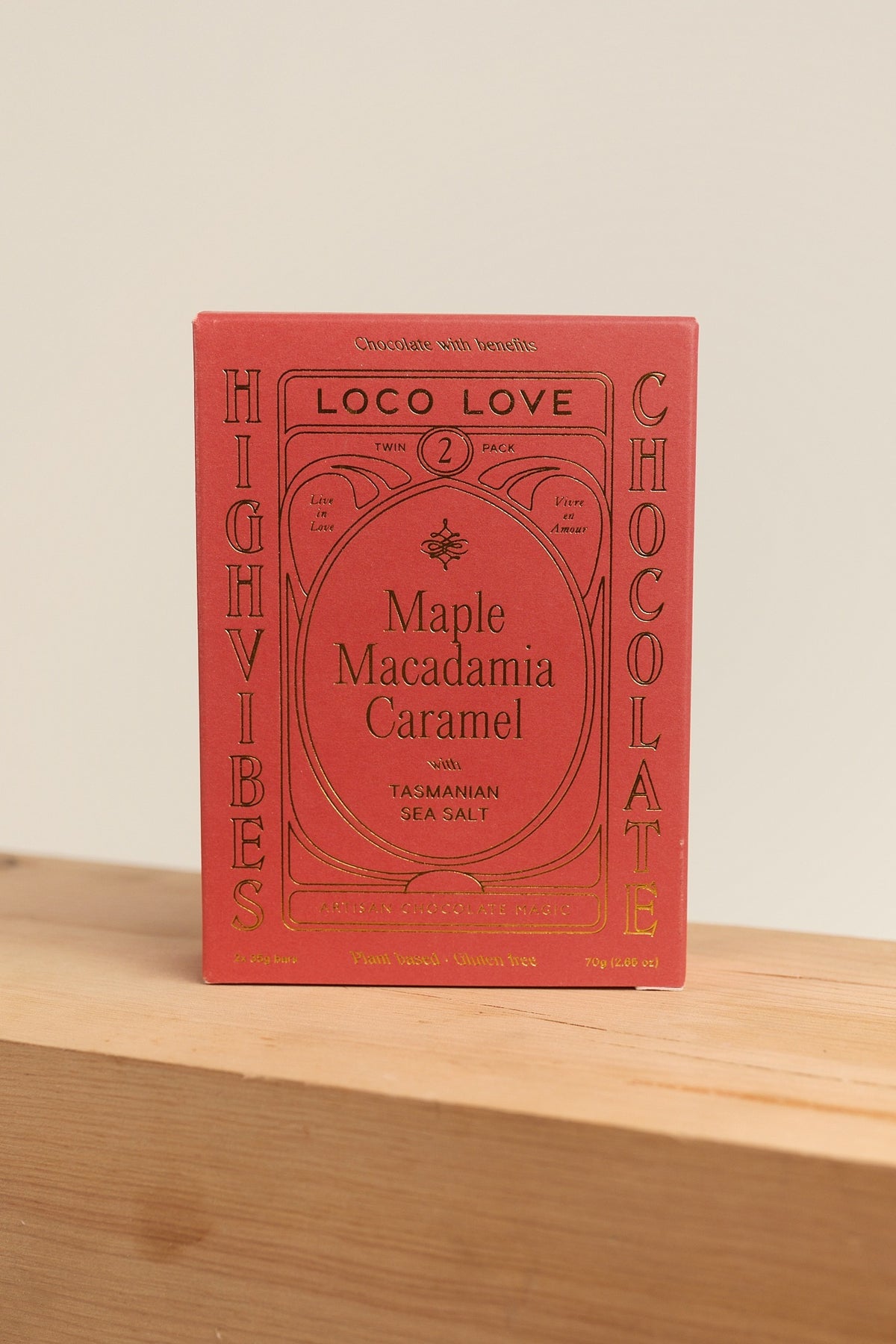 Loco Love Twin Pack Maple Macadamia Caramel box