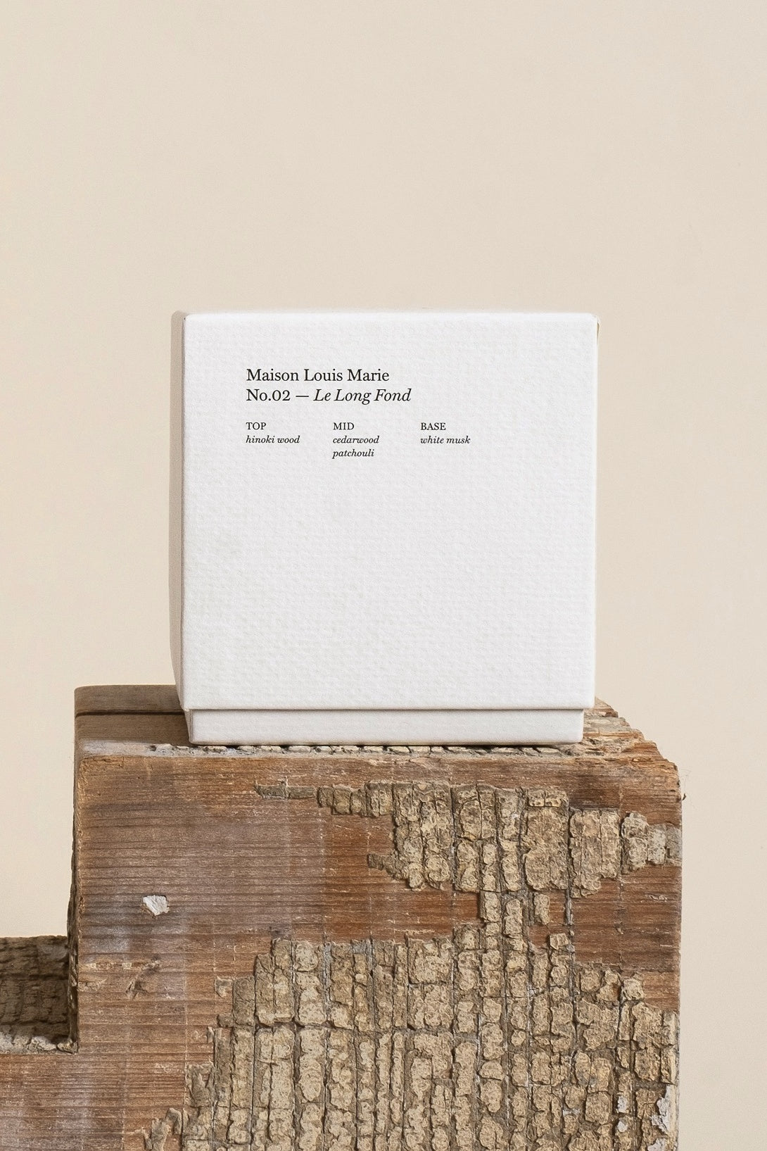 Maison Louis Marie No.02 Le Long Fond candle box
