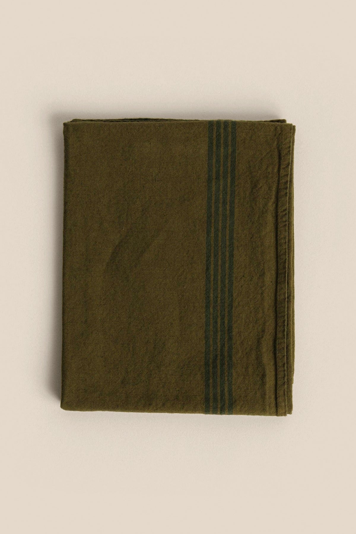 Maison Masarin chartreuse linen tea towel