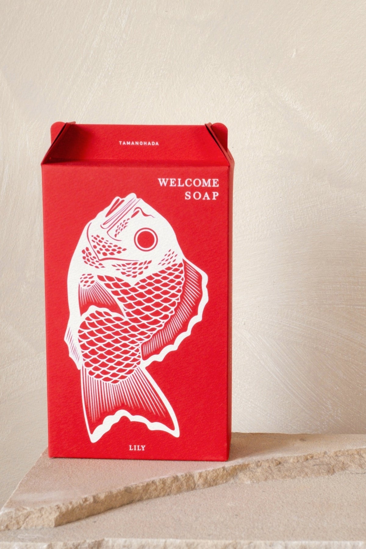 Tamanohada Lily Welcome Soap box