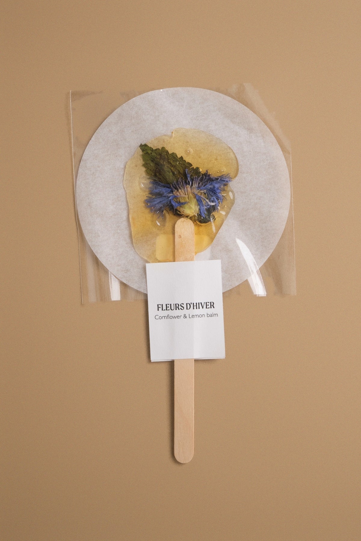 Fleurs d'Hiver tea lolly