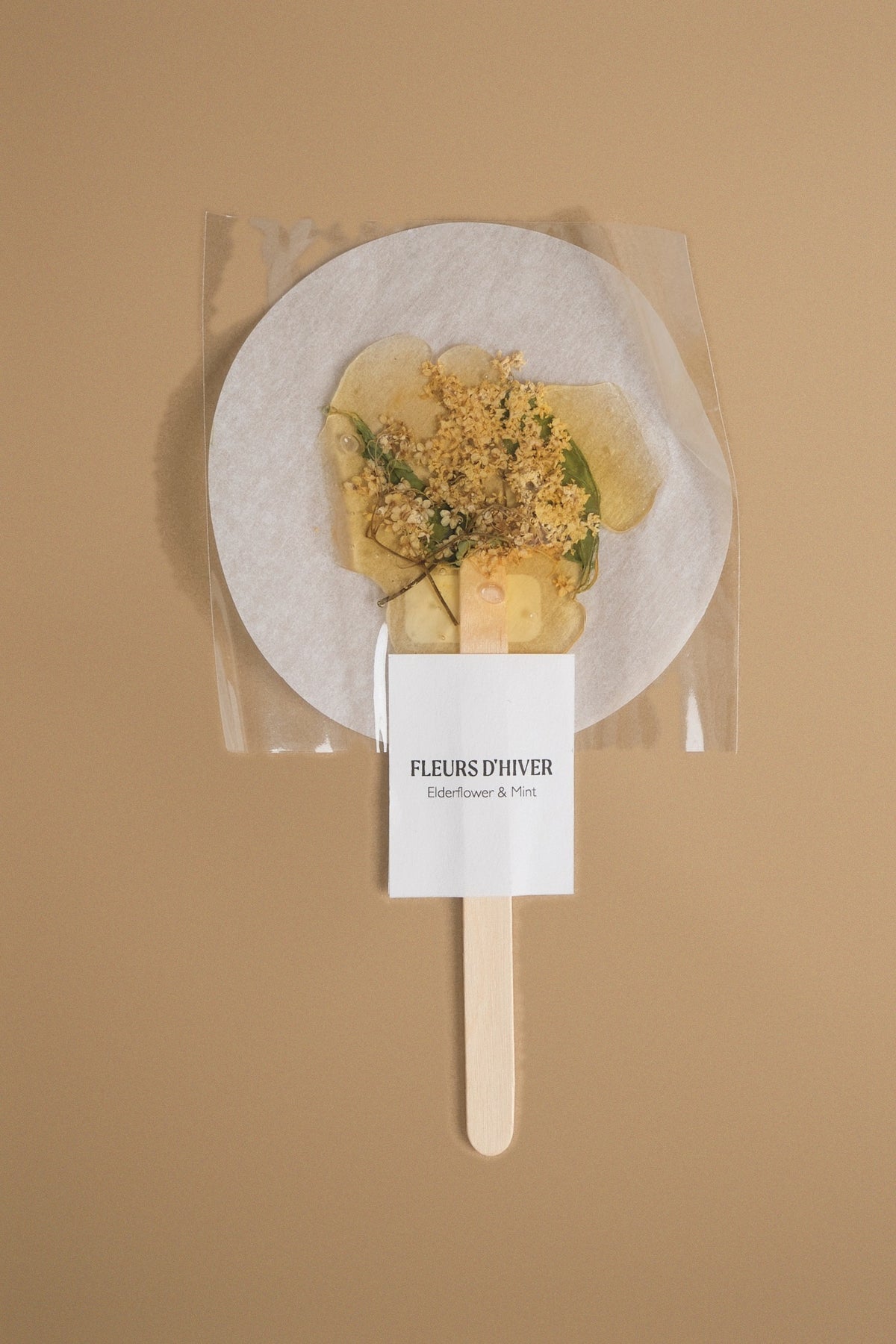 Fleurs d'Hiver tea lolly