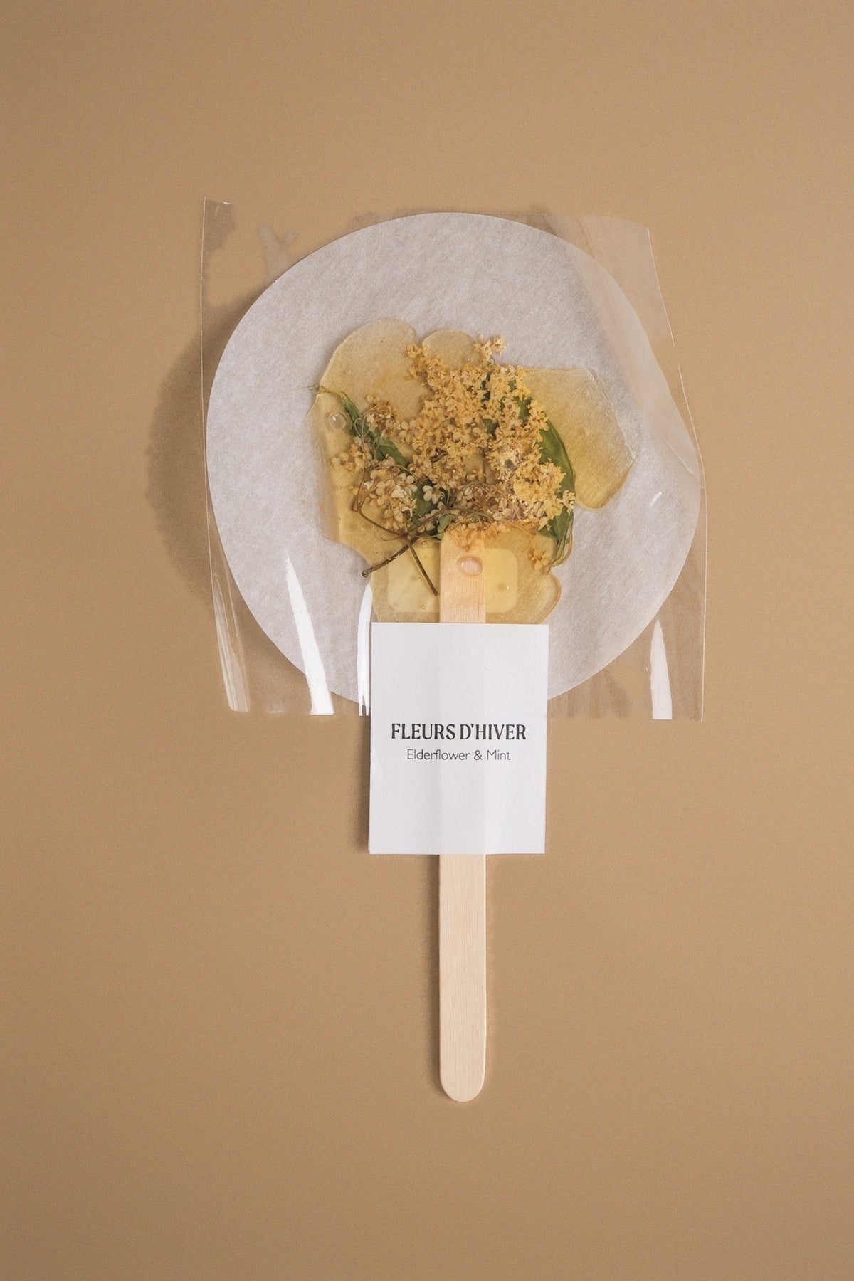 Fleurs d'Hiver tea lolly