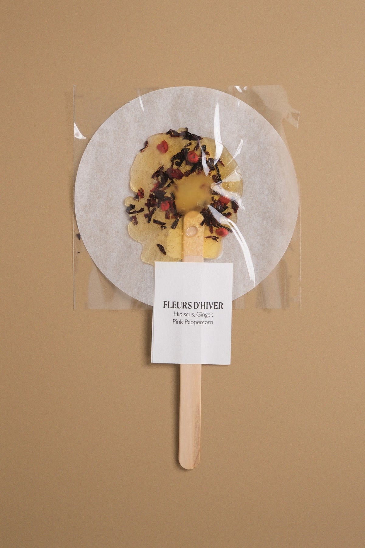 Fleurs d'Hiver tea lolly