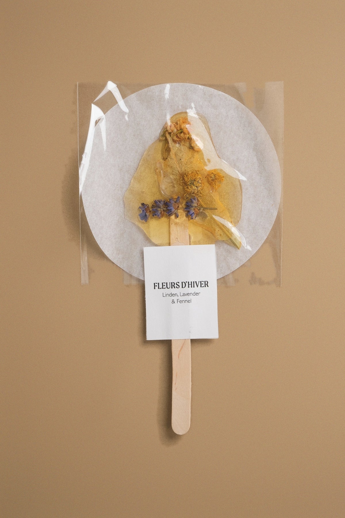 Fleurs d'Hiver tea lolly